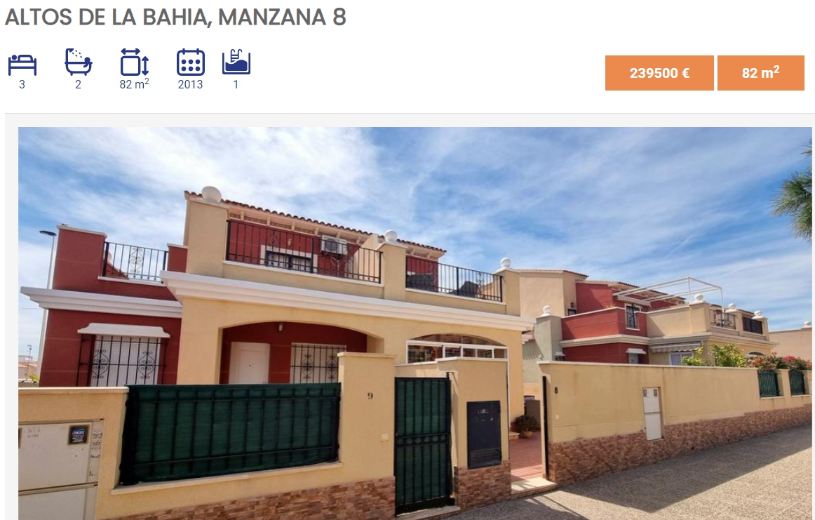 Duplex, 2 våningar till salu i Zona los Frutales (Torrevieja)