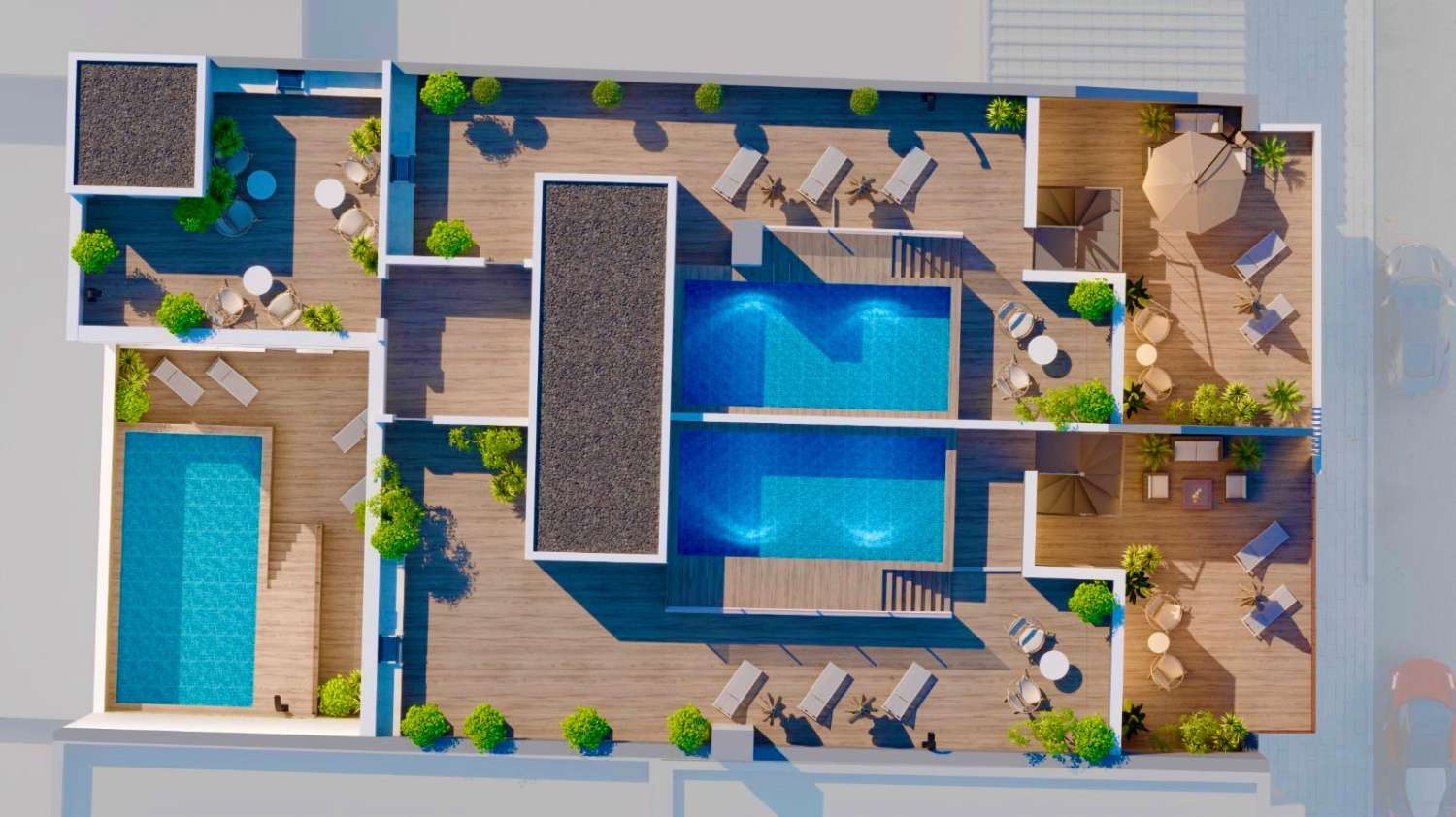 Apartamentos de lujo a 100 m del paseo Maritimo